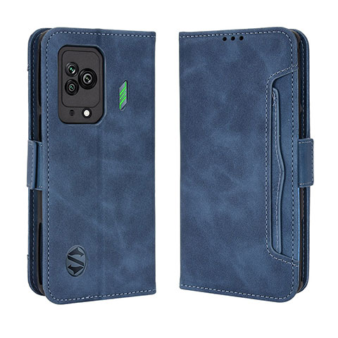 Handytasche Stand Schutzhülle Flip Leder Hülle BY3 für Xiaomi Black Shark 5 5G Blau