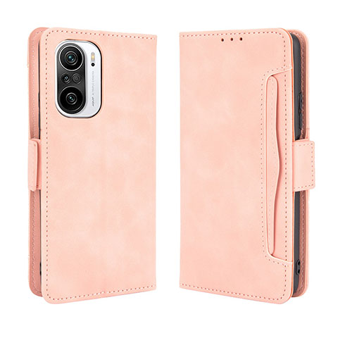 Handytasche Stand Schutzhülle Flip Leder Hülle BY3 für Xiaomi Mi 11i 5G Rosa