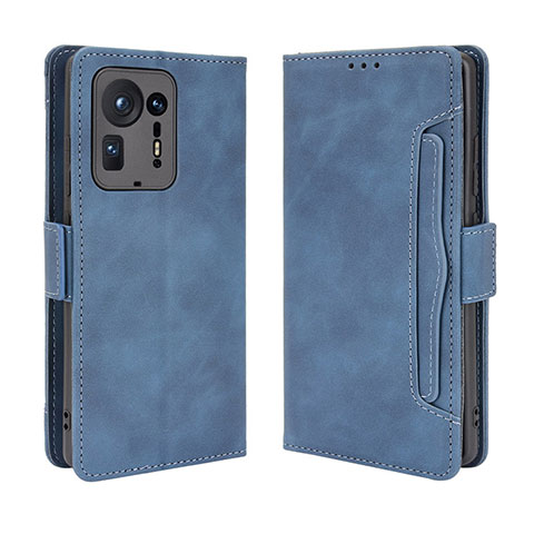 Handytasche Stand Schutzhülle Flip Leder Hülle BY3 für Xiaomi Mi Mix 4 5G Blau