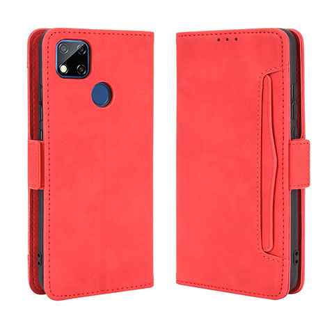Handytasche Stand Schutzhülle Flip Leder Hülle BY3 für Xiaomi POCO C3 Rot