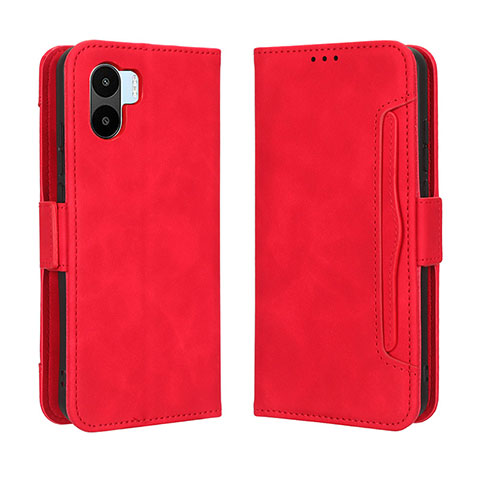 Handytasche Stand Schutzhülle Flip Leder Hülle BY3 für Xiaomi Poco C51 Rot