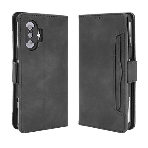 Handytasche Stand Schutzhülle Flip Leder Hülle BY3 für Xiaomi Poco F3 GT 5G Schwarz