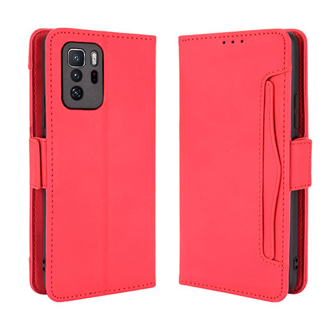 Handytasche Stand Schutzhülle Flip Leder Hülle BY3 für Xiaomi Poco X3 GT 5G Rot