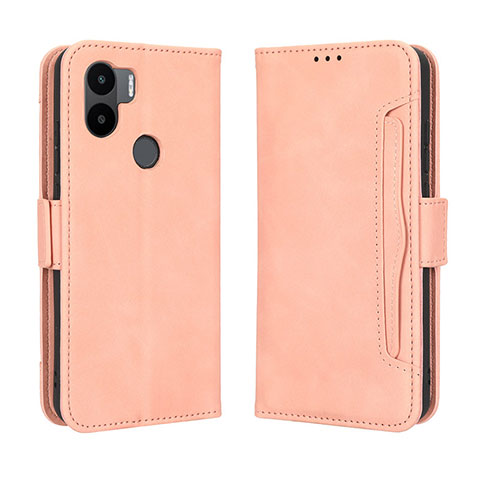 Handytasche Stand Schutzhülle Flip Leder Hülle BY3 für Xiaomi Redmi A1 Plus Rosa