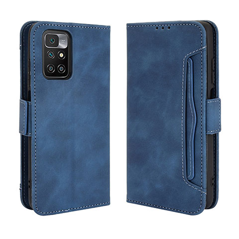 Handytasche Stand Schutzhülle Flip Leder Hülle BY3 für Xiaomi Redmi Note 11 4G (2021) Blau