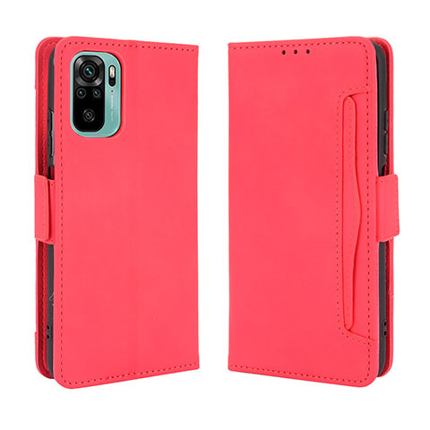 Handytasche Stand Schutzhülle Flip Leder Hülle BY3 für Xiaomi Redmi Note 11 SE India 4G Rot