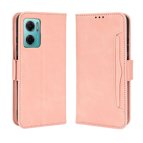 Handytasche Stand Schutzhülle Flip Leder Hülle BY3 für Xiaomi Redmi Note 11E 5G Rosa