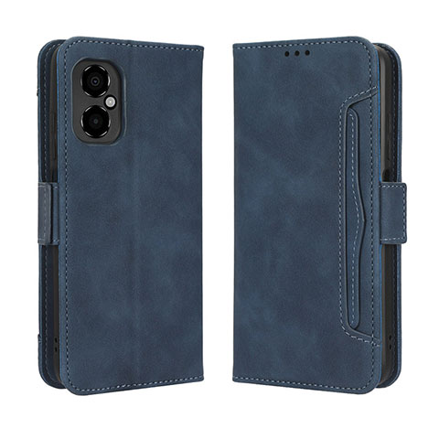 Handytasche Stand Schutzhülle Flip Leder Hülle BY3 für Xiaomi Redmi Note 11R 5G Blau