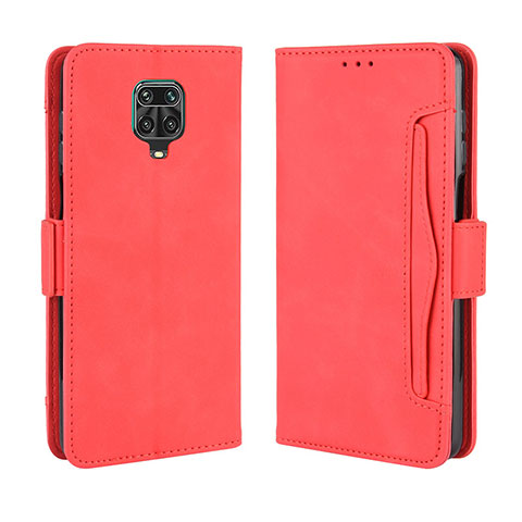 Handytasche Stand Schutzhülle Flip Leder Hülle BY3 für Xiaomi Redmi Note 9 Pro Rot