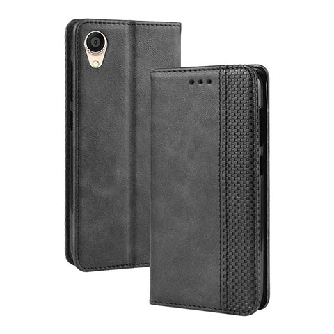 Handytasche Stand Schutzhülle Flip Leder Hülle BY4 für Asus ZenFone Live L2 ZA550KL Schwarz