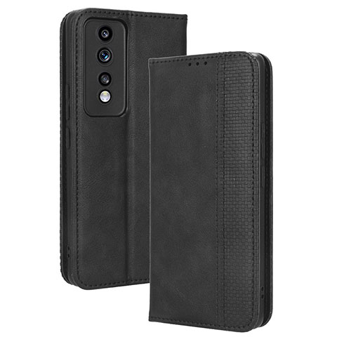 Handytasche Stand Schutzhülle Flip Leder Hülle BY4 für Huawei Honor 80 GT 5G Schwarz