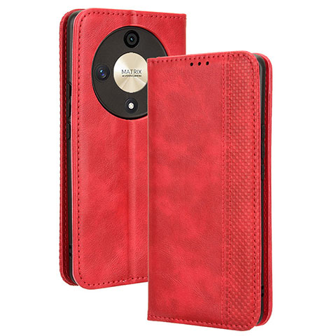 Handytasche Stand Schutzhülle Flip Leder Hülle BY4 für Huawei Honor Magic6 Lite 5G Rot