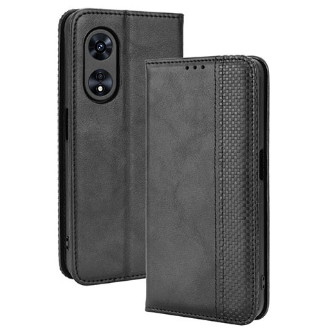 Handytasche Stand Schutzhülle Flip Leder Hülle BY4 für Huawei Honor X5 Plus Schwarz