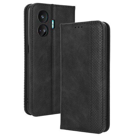 Handytasche Stand Schutzhülle Flip Leder Hülle BY4 für Realme GT Neo5 SE 5G Schwarz