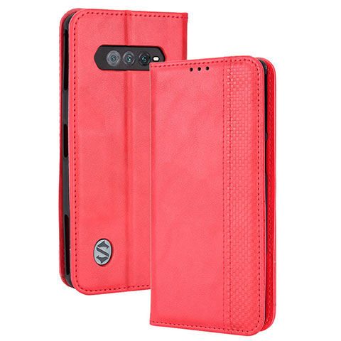 Handytasche Stand Schutzhülle Flip Leder Hülle BY4 für Xiaomi Black Shark 5 RS 5G Rot