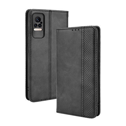 Handytasche Stand Schutzhülle Flip Leder Hülle BY4 für Xiaomi Civi 1S 5G Schwarz