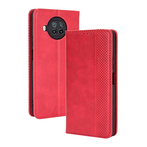 Handytasche Stand Schutzhülle Flip Leder Hülle BY4 für Xiaomi Mi 10i 5G Rot