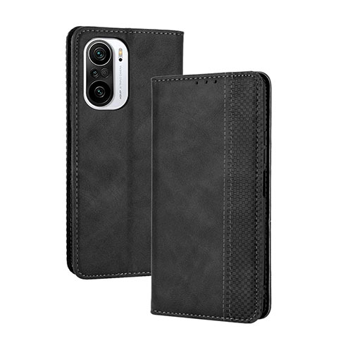 Handytasche Stand Schutzhülle Flip Leder Hülle BY4 für Xiaomi Mi 11X 5G Schwarz