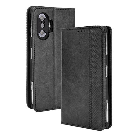 Handytasche Stand Schutzhülle Flip Leder Hülle BY4 für Xiaomi Poco F3 GT 5G Schwarz