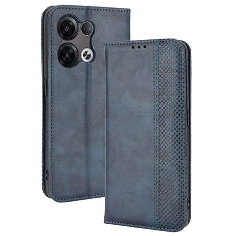 Handytasche Stand Schutzhülle Flip Leder Hülle BY4 für Xiaomi Redmi Note 13 5G Blau