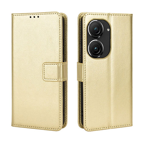 Handytasche Stand Schutzhülle Flip Leder Hülle BY5 für Asus ZenFone 10 Gold