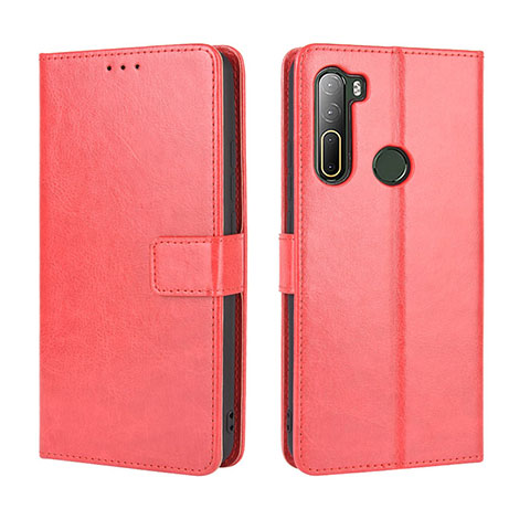 Handytasche Stand Schutzhülle Flip Leder Hülle BY5 für HTC U20 5G Rot