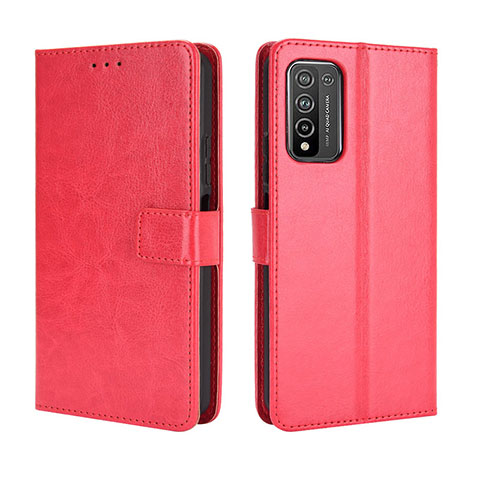 Handytasche Stand Schutzhülle Flip Leder Hülle BY5 für Huawei Honor 10X Lite Rot