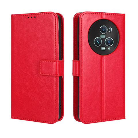 Handytasche Stand Schutzhülle Flip Leder Hülle BY5 für Huawei Honor Magic5 Pro 5G Rot