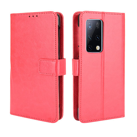 Handytasche Stand Schutzhülle Flip Leder Hülle BY5 für Huawei Mate X2 Rot