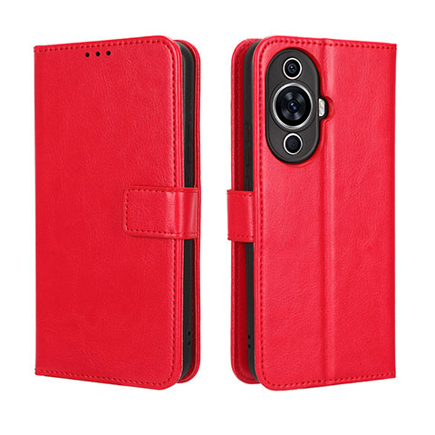 Handytasche Stand Schutzhülle Flip Leder Hülle BY5 für Huawei Nova 11 Pro Rot