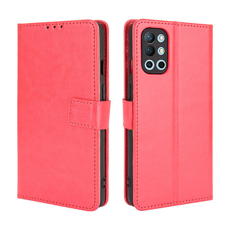 Handytasche Stand Schutzhülle Flip Leder Hülle BY5 für OnePlus 9R 5G Rot