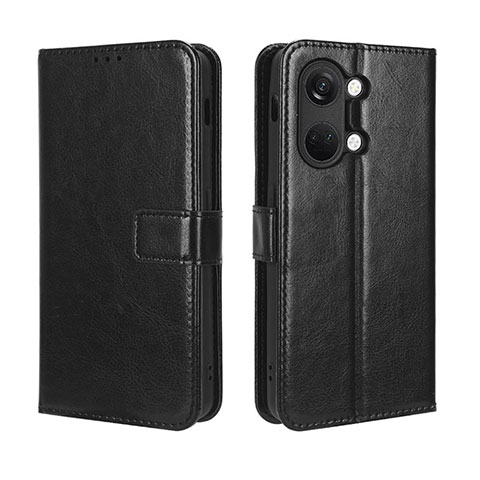 Handytasche Stand Schutzhülle Flip Leder Hülle BY5 für OnePlus Ace 2V 5G Schwarz