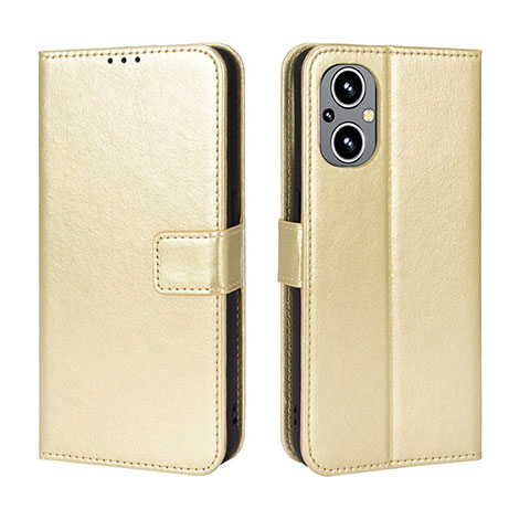 Handytasche Stand Schutzhülle Flip Leder Hülle BY5 für OnePlus Nord N20 5G Gold