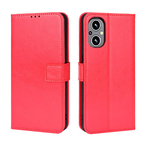 Handytasche Stand Schutzhülle Flip Leder Hülle BY5 für OnePlus Nord N20 5G Rot