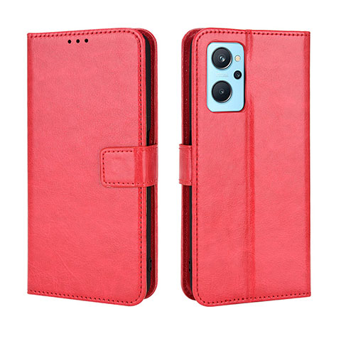 Handytasche Stand Schutzhülle Flip Leder Hülle BY5 für Oppo A96 4G Rot