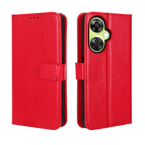 Handytasche Stand Schutzhülle Flip Leder Hülle BY5 für Oppo K11x 5G Rot