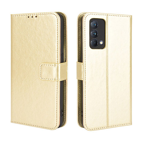 Handytasche Stand Schutzhülle Flip Leder Hülle BY5 für Realme GT Master 5G Gold