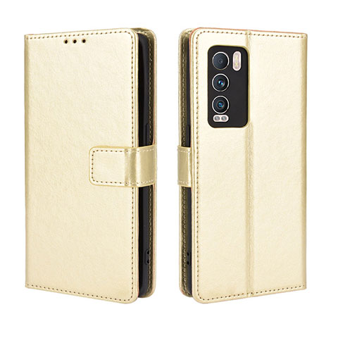 Handytasche Stand Schutzhülle Flip Leder Hülle BY5 für Realme GT Master Explorer 5G Gold