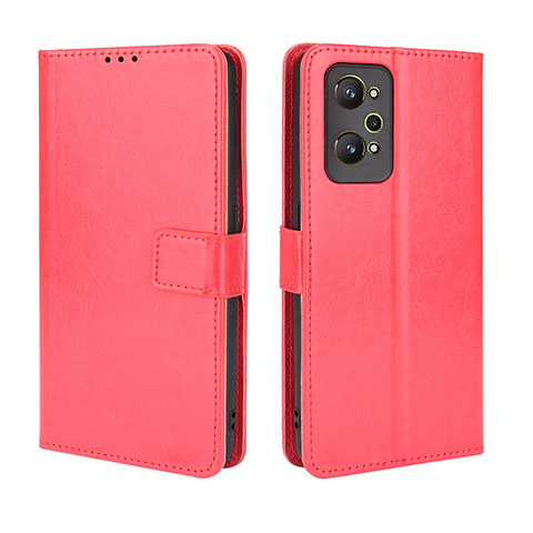 Handytasche Stand Schutzhülle Flip Leder Hülle BY5 für Realme GT Neo 3T 5G Rot