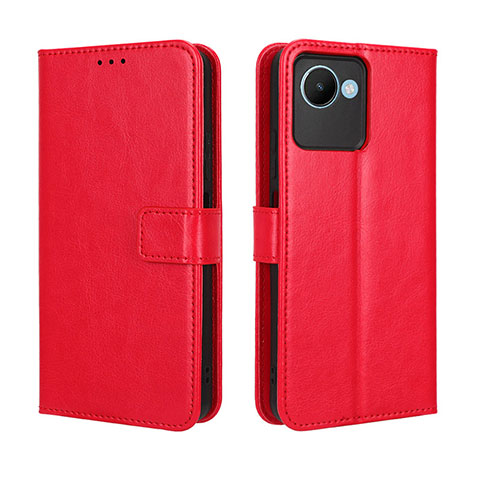 Handytasche Stand Schutzhülle Flip Leder Hülle BY5 für Realme Narzo 50i Prime Rot