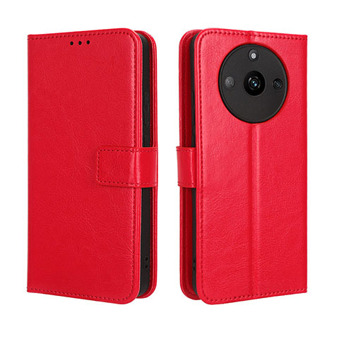 Handytasche Stand Schutzhülle Flip Leder Hülle BY5 für Realme Narzo 60 5G Rot