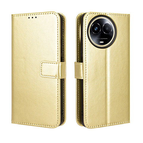 Handytasche Stand Schutzhülle Flip Leder Hülle BY5 für Realme V50s 5G Gold