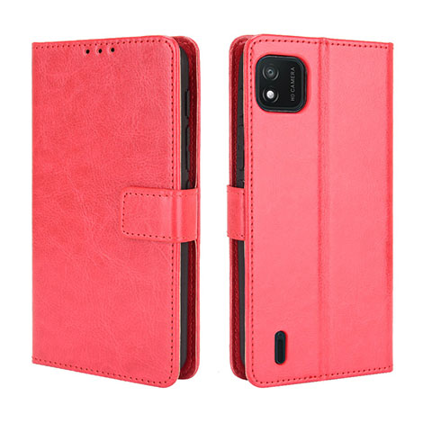 Handytasche Stand Schutzhülle Flip Leder Hülle BY5 für Wiko Y62 Rot