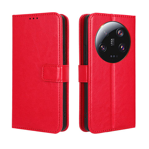 Handytasche Stand Schutzhülle Flip Leder Hülle BY5 für Xiaomi Mi 13 Ultra 5G Rot