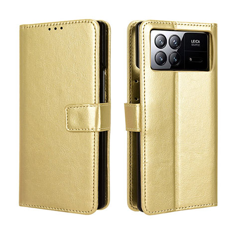 Handytasche Stand Schutzhülle Flip Leder Hülle BY5 für Xiaomi Mix Fold 3 5G Gold