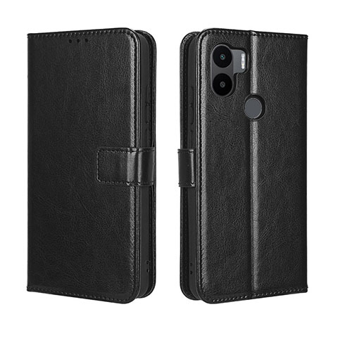 Handytasche Stand Schutzhülle Flip Leder Hülle BY5 für Xiaomi Redmi A1 Plus Schwarz