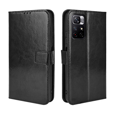 Handytasche Stand Schutzhülle Flip Leder Hülle BY5 für Xiaomi Redmi Note 11T 5G Schwarz