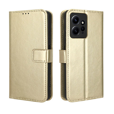 Handytasche Stand Schutzhülle Flip Leder Hülle BY5 für Xiaomi Redmi Note 12 4G Gold