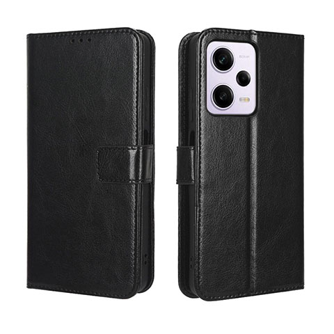 Handytasche Stand Schutzhülle Flip Leder Hülle BY5 für Xiaomi Redmi Note 12 Pro 5G Schwarz