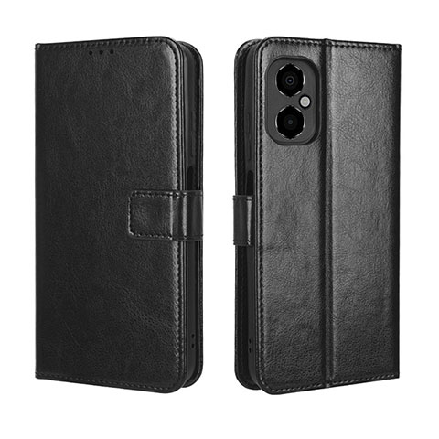 Handytasche Stand Schutzhülle Flip Leder Hülle BY5 für Xiaomi Redmi Note 12R Pro 5G Schwarz